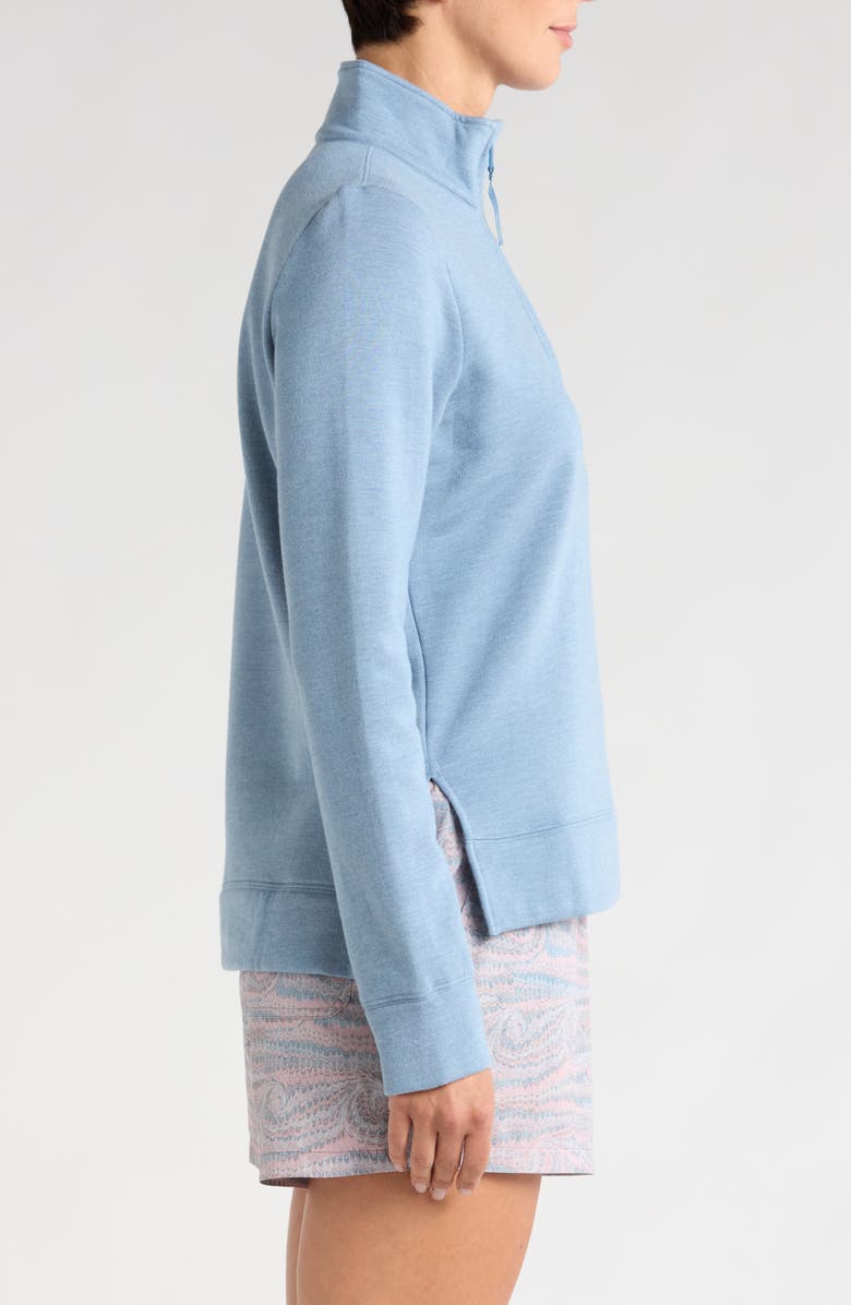 TravisMathew Chance Encounter Fleece Half Zip Pullover, Alternate, color, 