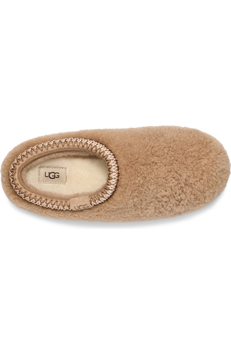 UGG<sup>®</sup> Tazz Maxi Curly Genuine Shearling Platform Slipper, Alternate, color, San