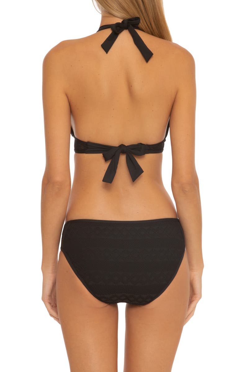Becca Courtney Colorplay Halter Bikini Top, Alternate, color, 