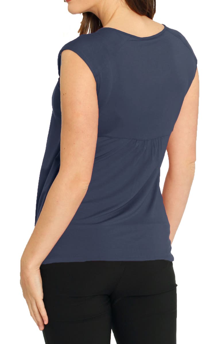 Angel Maternity Nursing Top, Alternate, color, Blue