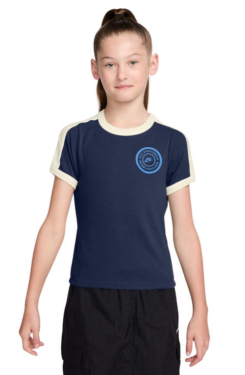 Kids' Sportswear Ringer T-Shirt (Big Kid)