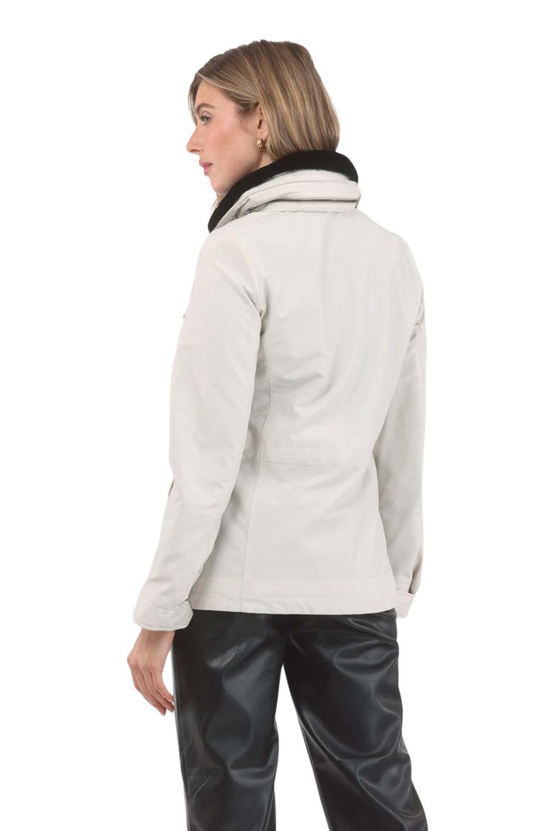 Jacket Crafted From Loro Piana Storm System, Alternate, color, SAND/BLACK