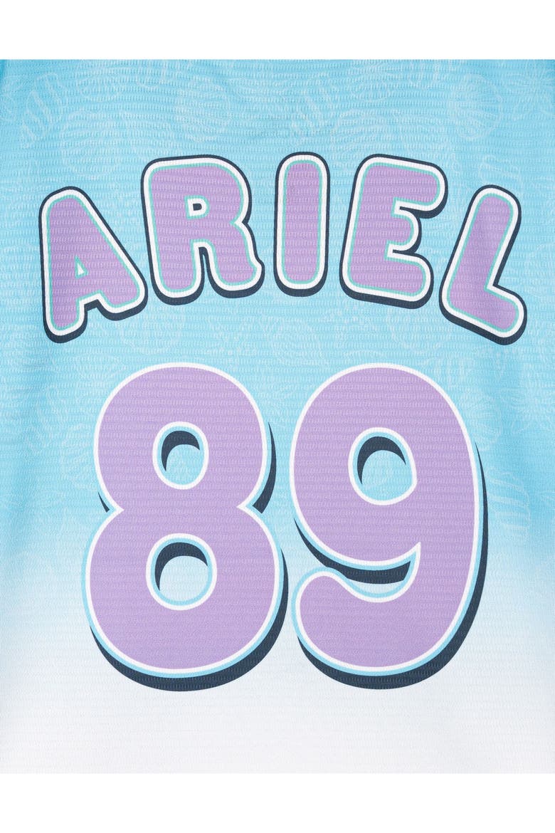 Princess Soccer Jersey, Alternate, color, Ariel Flounder Blue