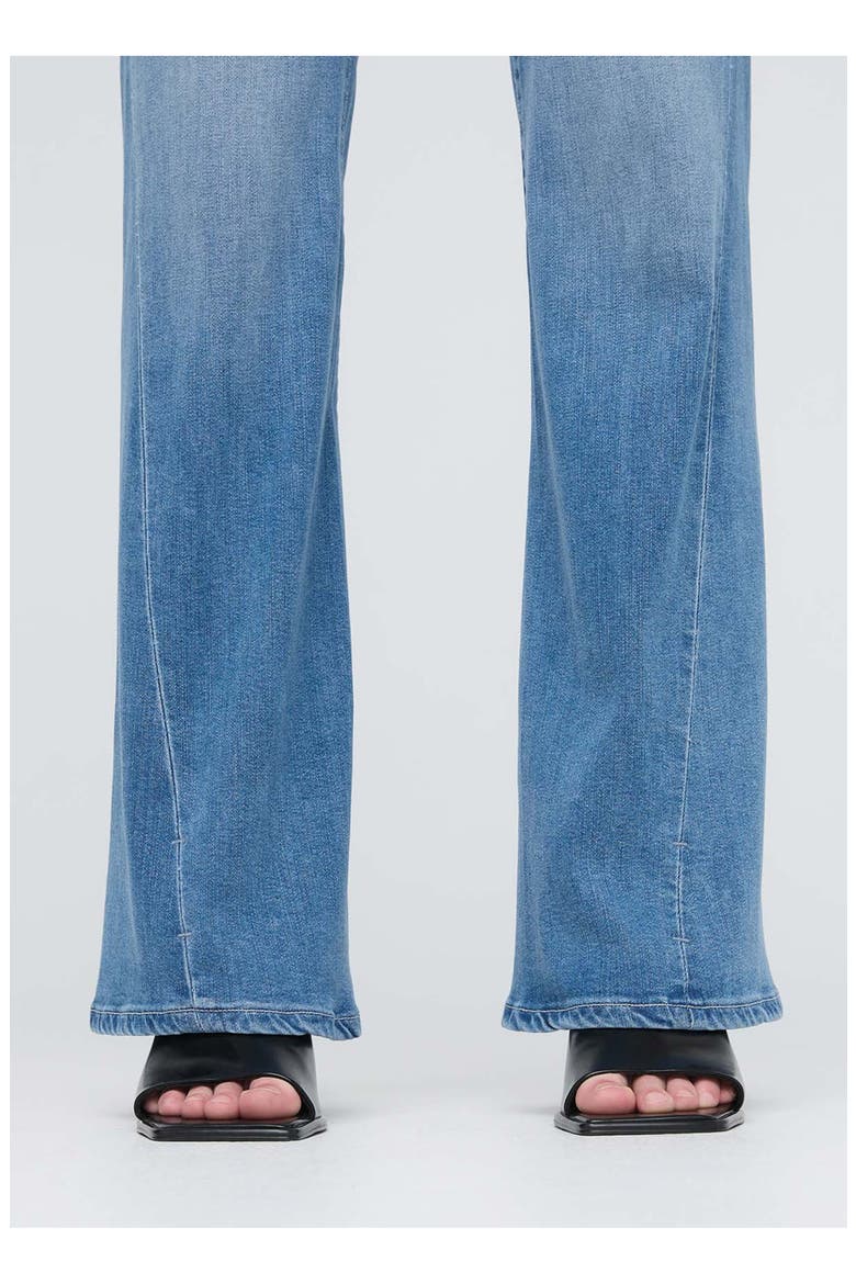 No Sweat Denim High Rise Wide Leg, Alternate, color, Pacific