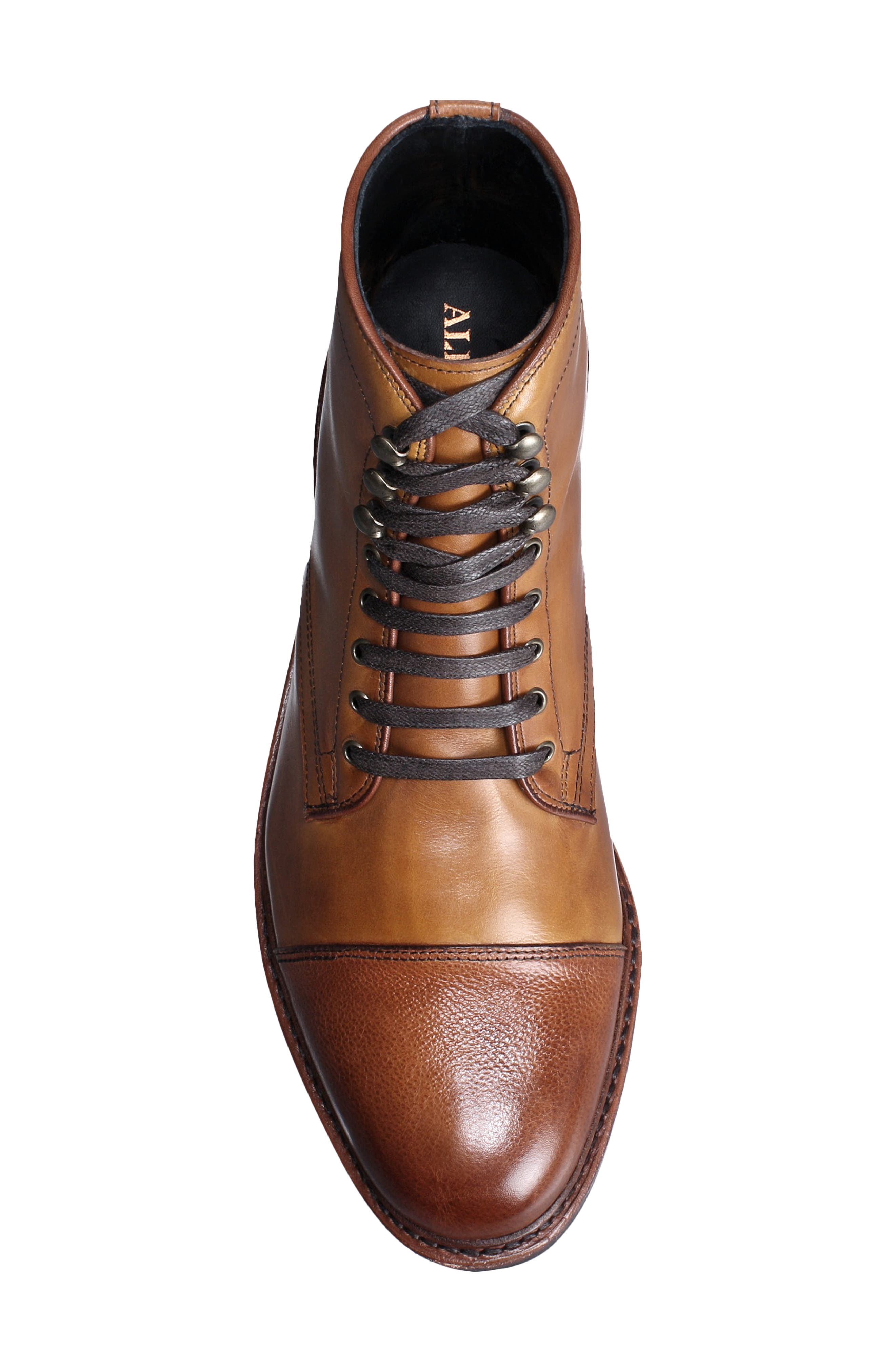 Allen Edmonds Landon Lace-Up Cap Toe Boot, Alternate, color, 