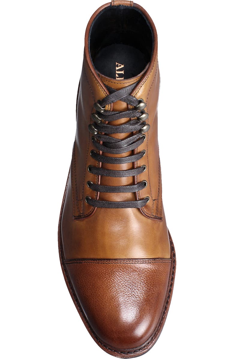 Allen Edmonds Landon Lace-Up Cap Toe Boot, Alternate, color,