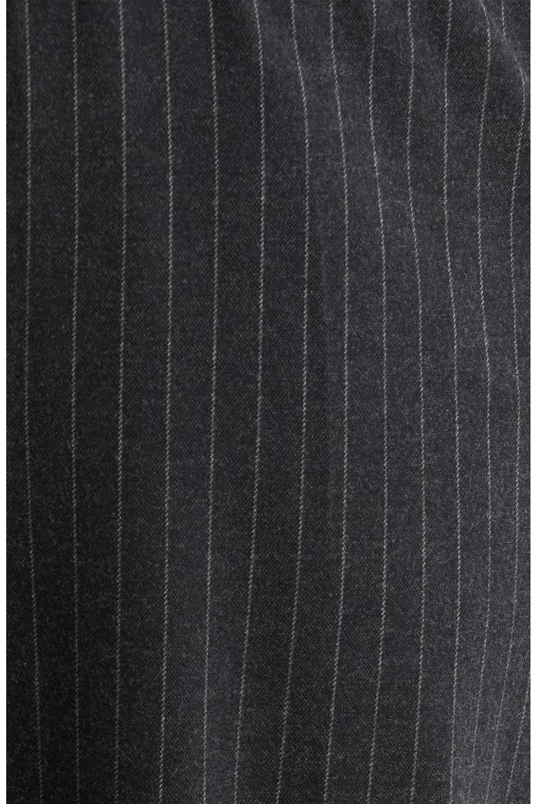 The Pinstripe High Waist Pants, Alternate, color, GRAPHITE