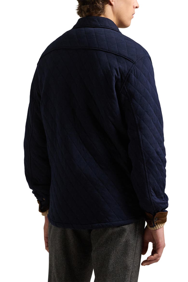 Cotton Quilted Jacket, Alternate, color, AVIATOR NAVY