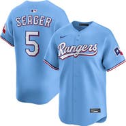Nike Men's Nike Corey Seager Light Blue Texas Rangers Alternate Limited Player Jersey