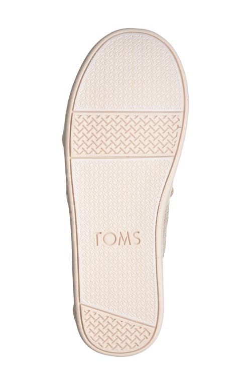 Toms Kids' Classic Alpargata Slip-on In Natural