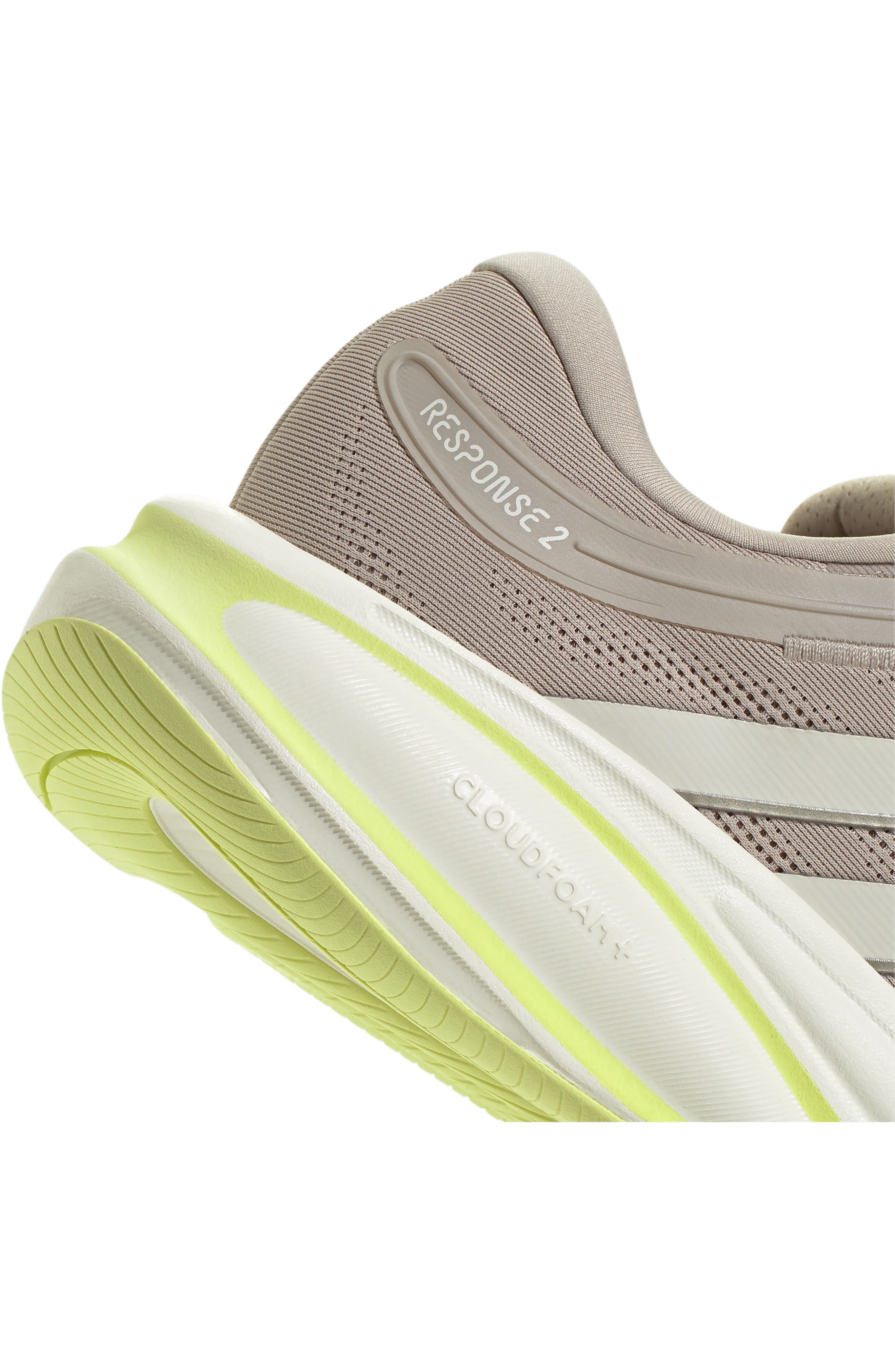Response 2 Running Shoe, Alternate, color, BEIGE/ GREY/ CYBER MET