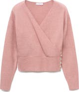 MANGO TEEN Wrap Cardigan