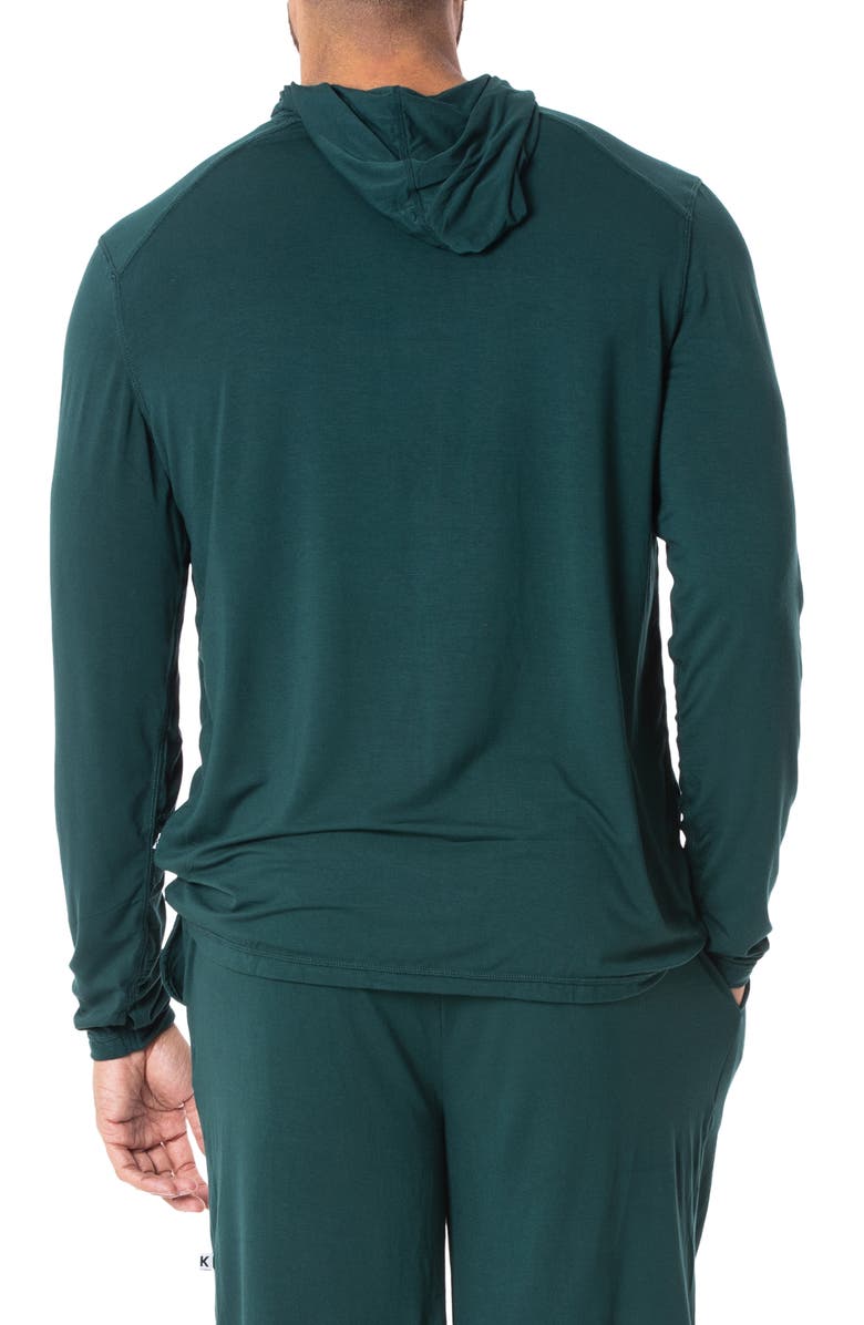 KicKee Pants Hooded Pajama Top, Alternate, color,