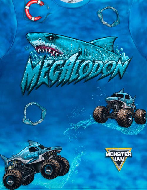 Monster Jam Graphic T-shirt In Animal Print