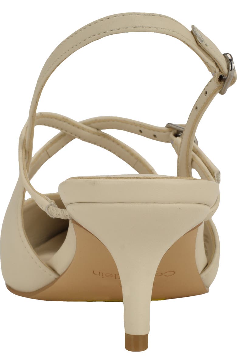 Calvin Klein Vierra 2 Slingback Pump, Alternate, color, Ivory