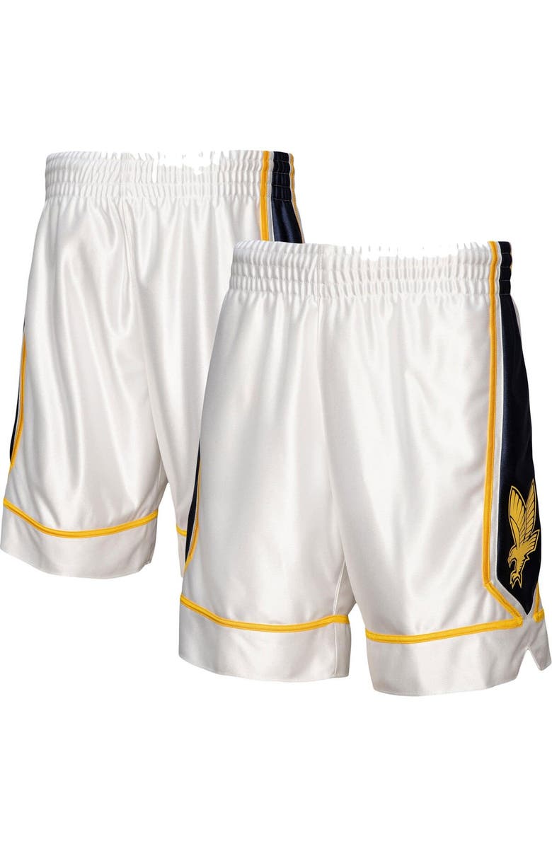 Mitchell & Ness Men's Mitchell & Ness White Marquette Golden Eagles Authentic Shorts, Main, color, White