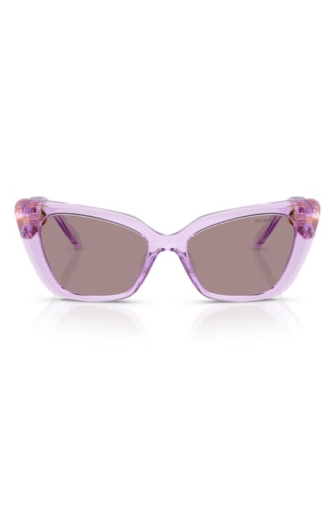 54mm Cat Eye Sunglasses