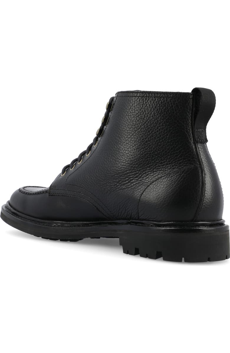 TAFT The Darcey Moc Toe Boot, Alternate, color, Midnight