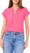 Vince Camuto Tie Neck Top
