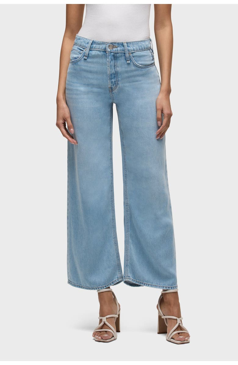 Hudson Jeans Rosie High-Rise Wide Leg Ankle, Alternate, color, Sprout