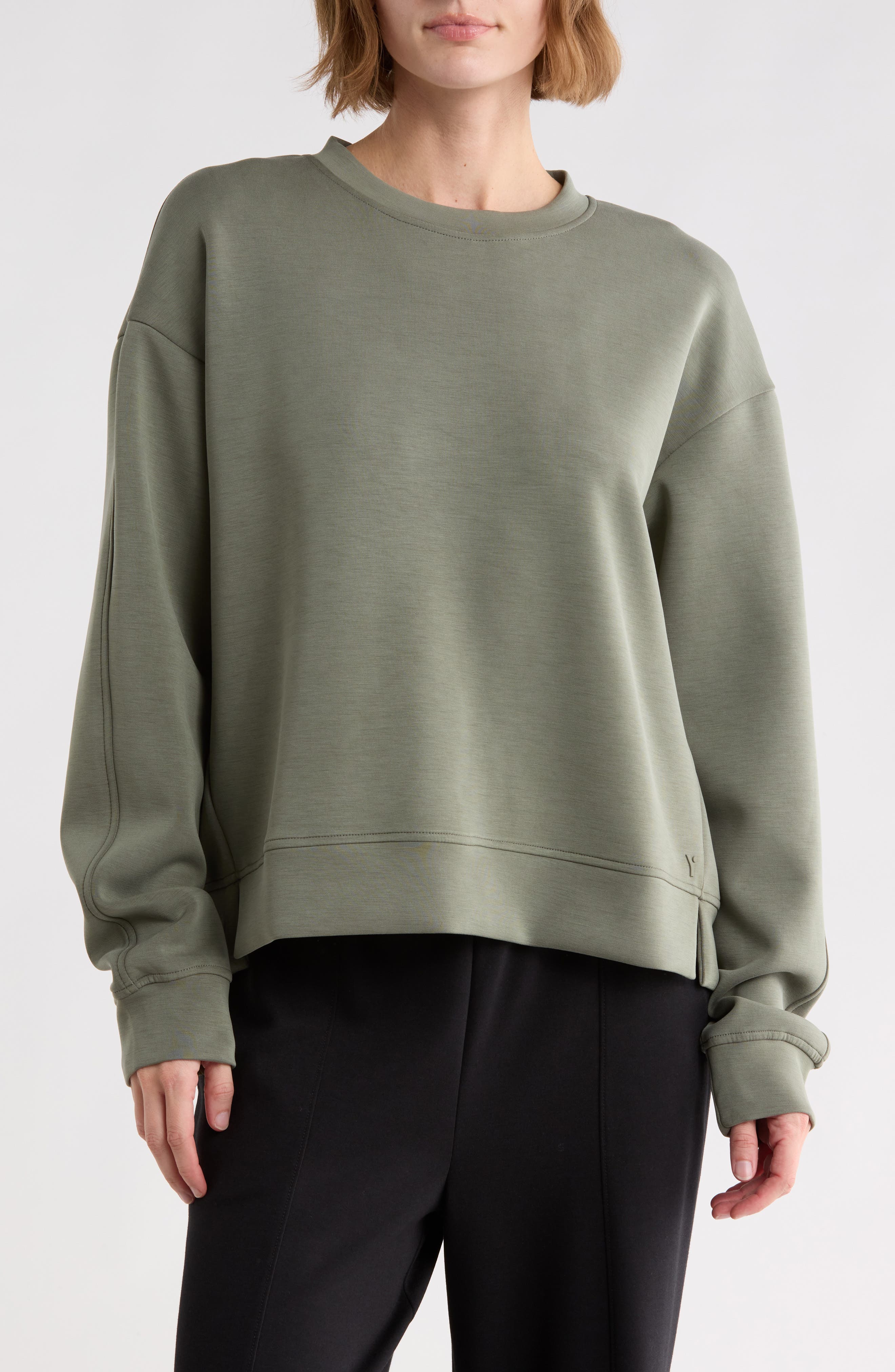 Sandwash Softlite Pintuck Sweatshirt