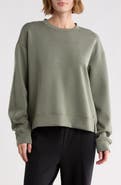 YOGALICIOUS Sandwash Softlite Pintuck Sweatshirt
