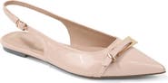 BERNESS Chantal Pointed Toe Slingback Flat