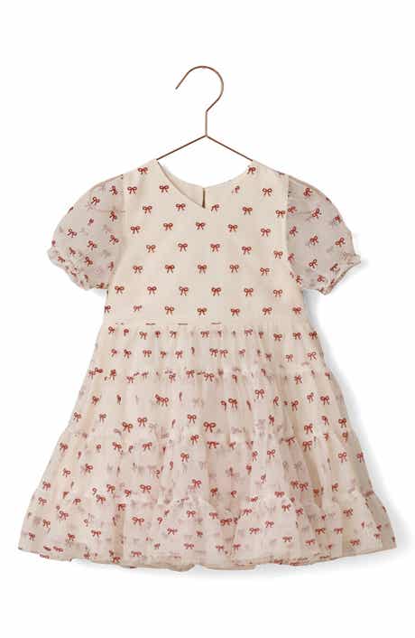 Kids' Dottie Tiered Tulle Midi Dress