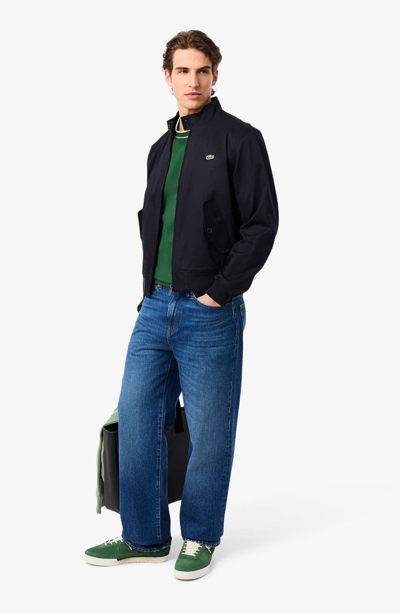 Lacoste Regular Fit Tipped Piqué Crewneck T-Shirt, Alternate, color, 