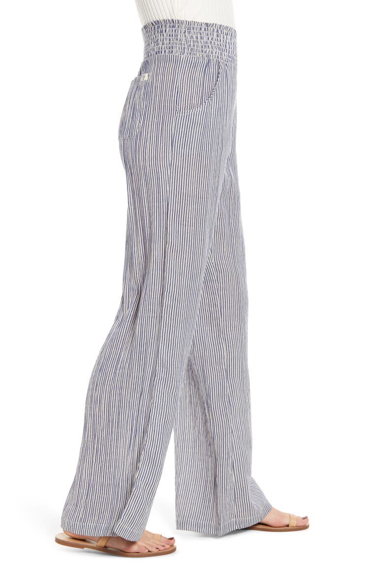New Waves Stripe Wide Leg Pants, Alternate, color, WPR-WHISPER