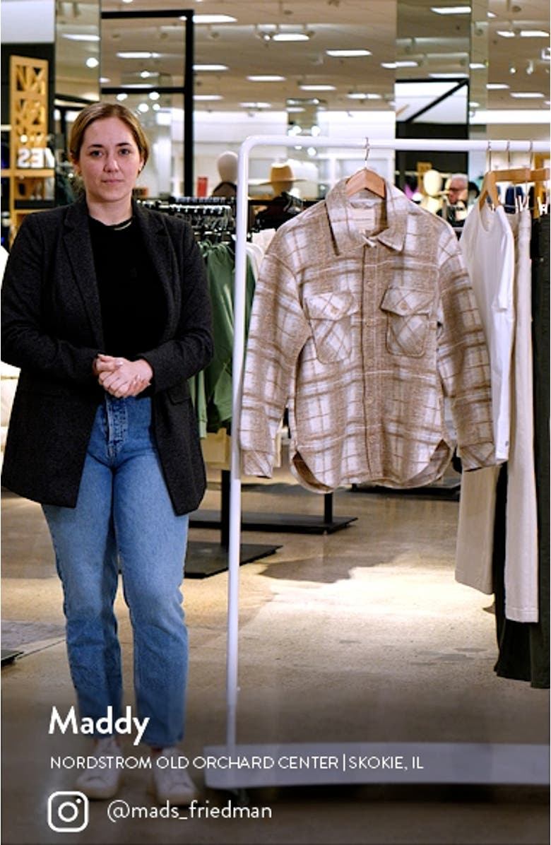 Plaid Shacket, sales video thumbnail