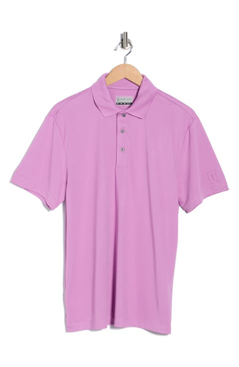 Short Sleeve Solid Golf Polo