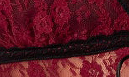 EDIKTED EDIKTED MAUDE SPLIT TIE FRONT LACE CAMISOLE