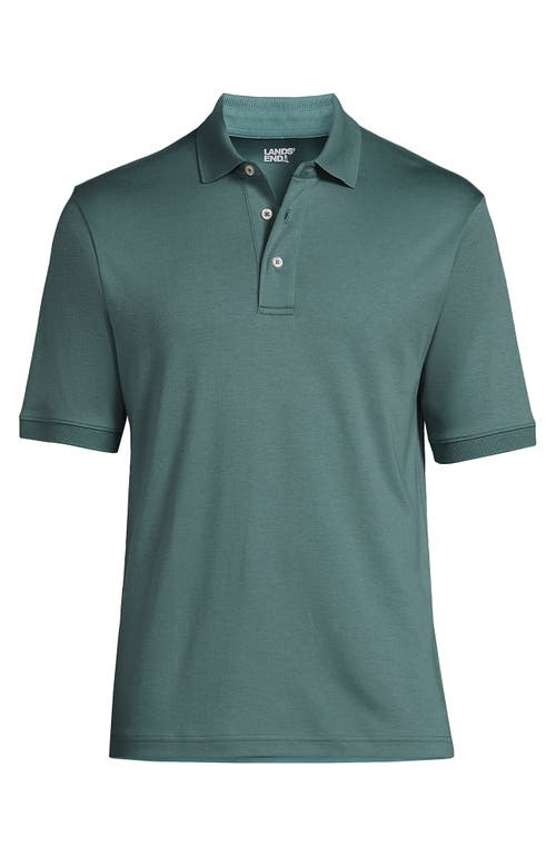 Lands' End Short Sleeve Cotton Supima Polo Shirt