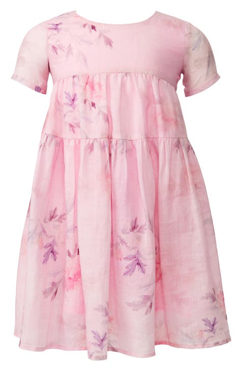 Kids' Ella Floral Babydoll Dress (Little Kid)