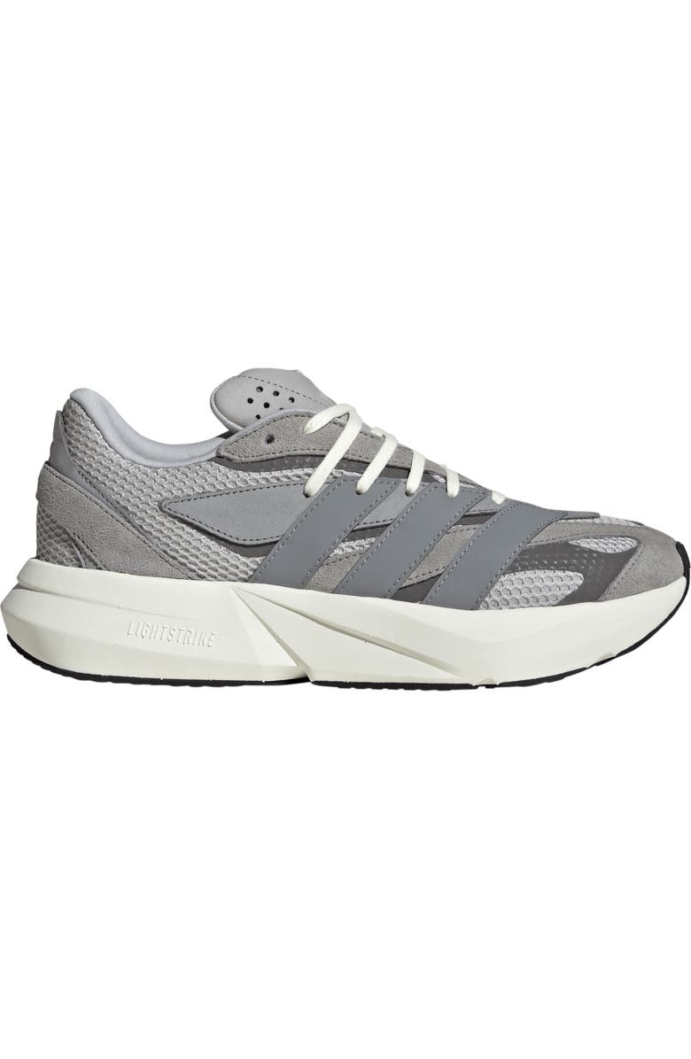 adidas Lightblaze Sneaker, Alternate, color, Grey / Grey / Iron Met