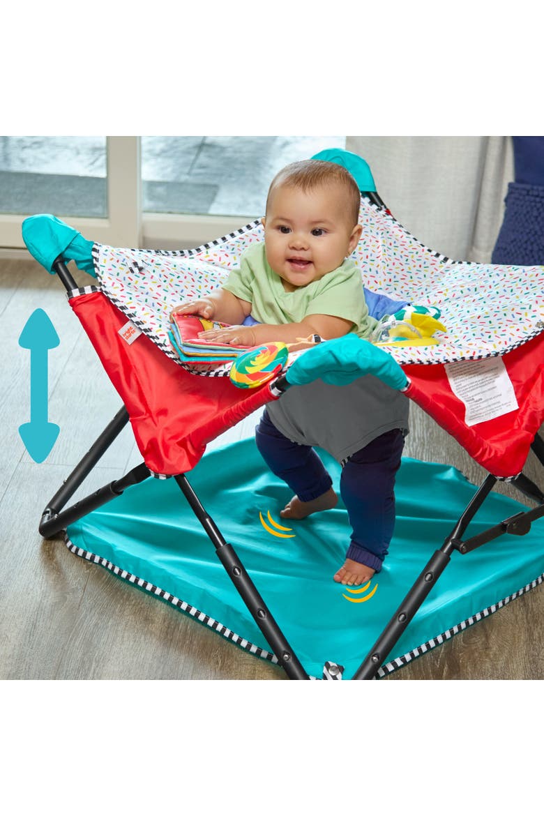 Pop 'N Jump Portable Activity Jumper, Alternate, color, Red