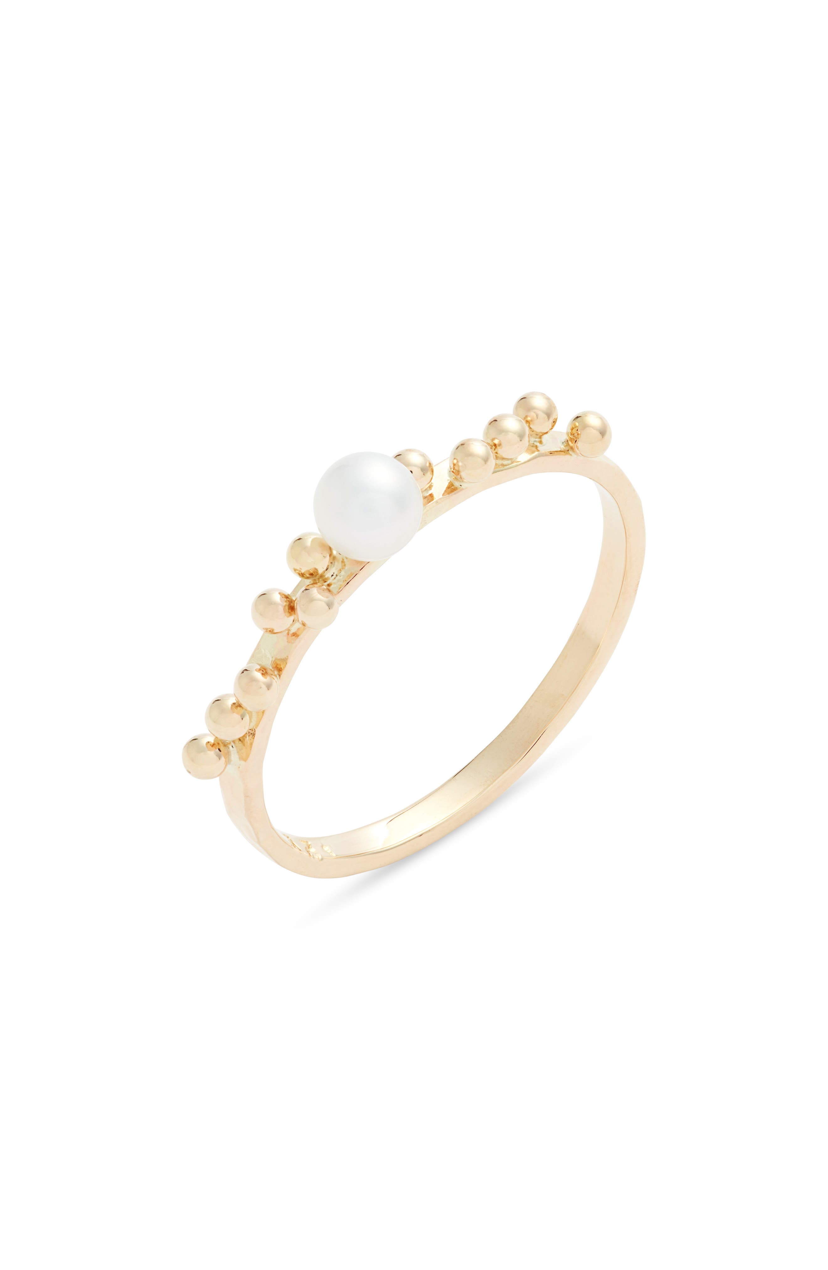 selected PEARL/ 14K YELLOW GOLD