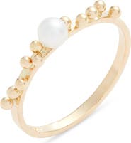 Poppy Finch Scattered Bubble Cultured Pearl Ring