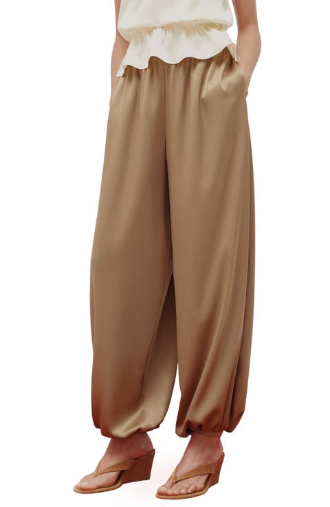Aven Satin Balloon Pants