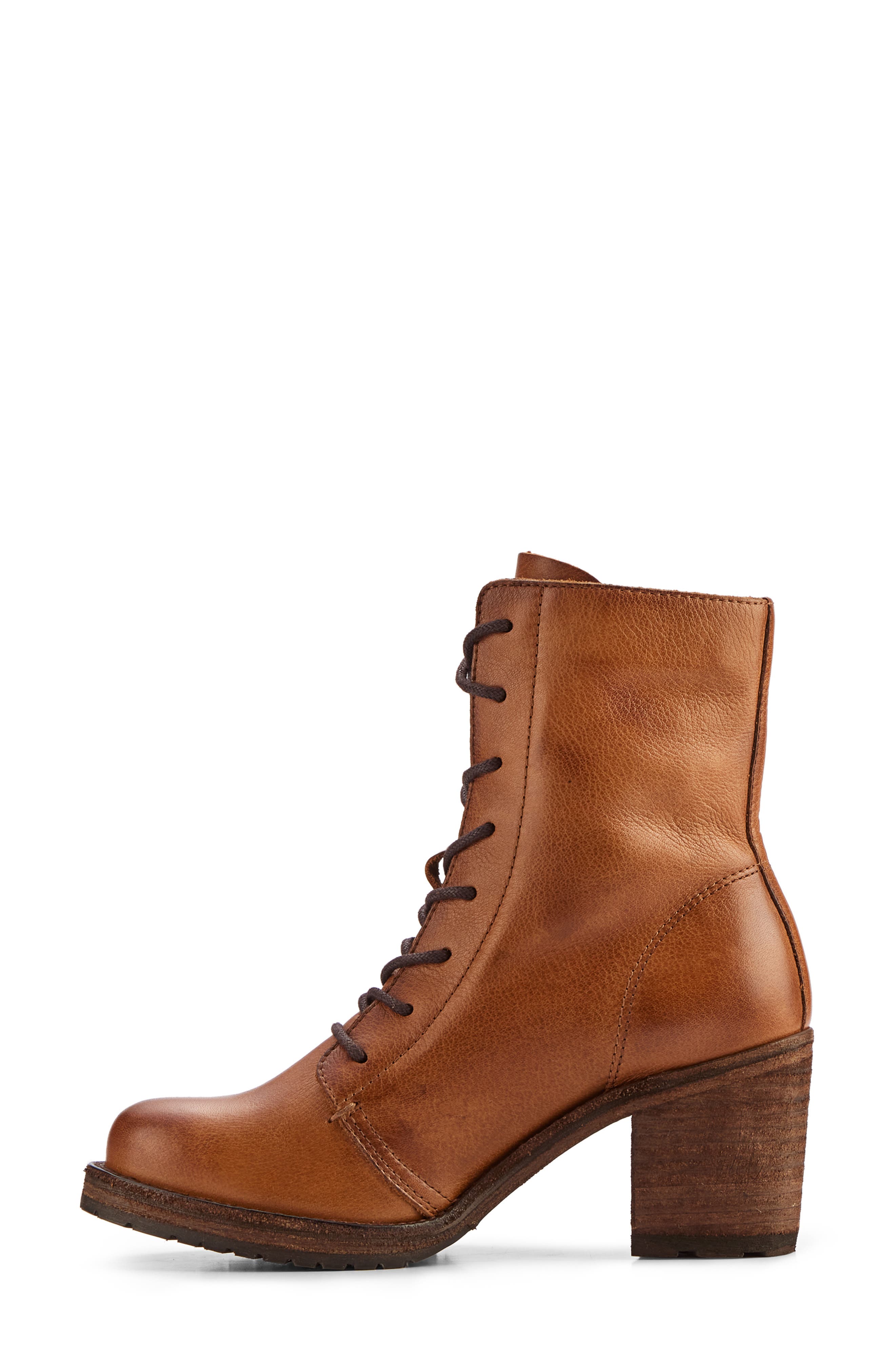 Karen Combat Boot, Alternate, color, CARAMEL - PALLIO