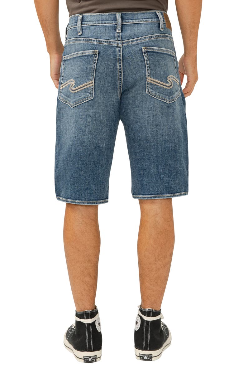 Silver Jeans Co. Gordie Relaxed Fit Denim Shorts, Alternate, color, Indigo