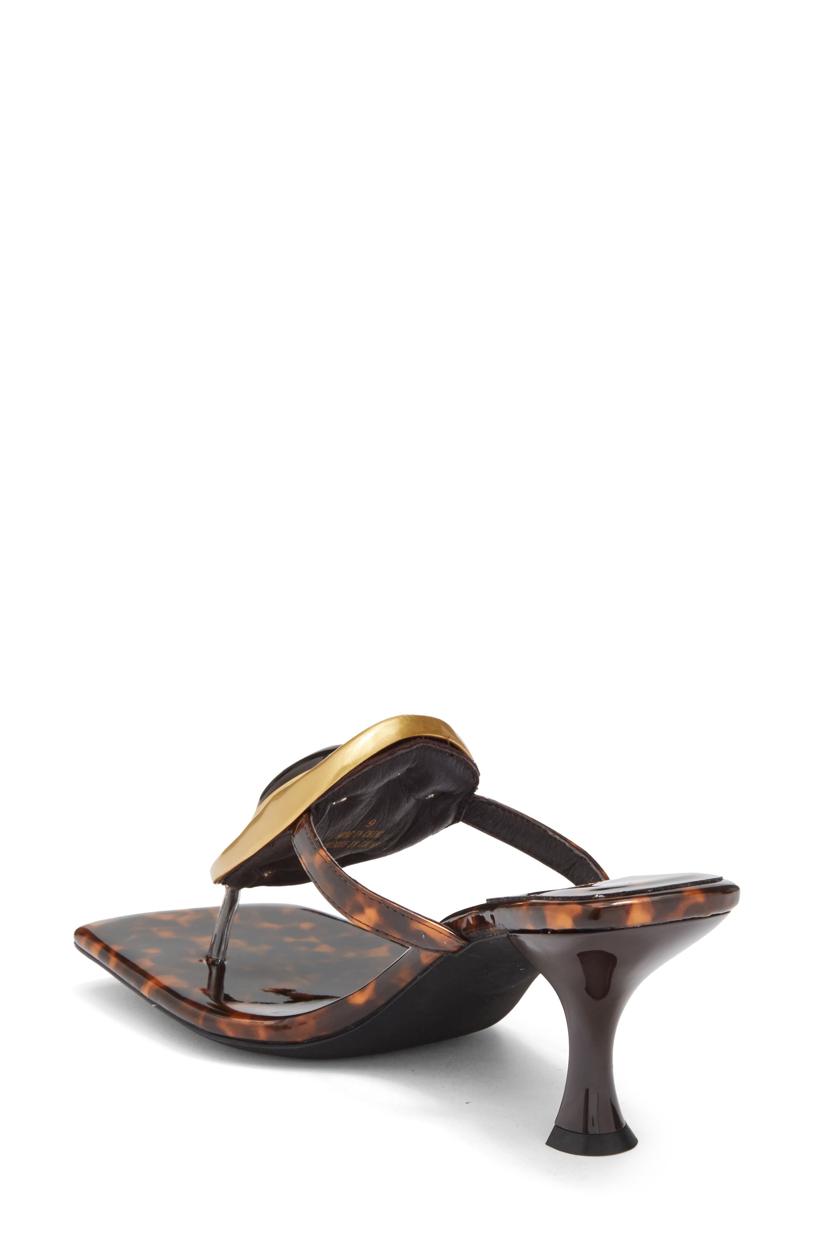 Jeffrey Campbell Bazaar Sandal, Alternate, color, Tortoise Patent Gold