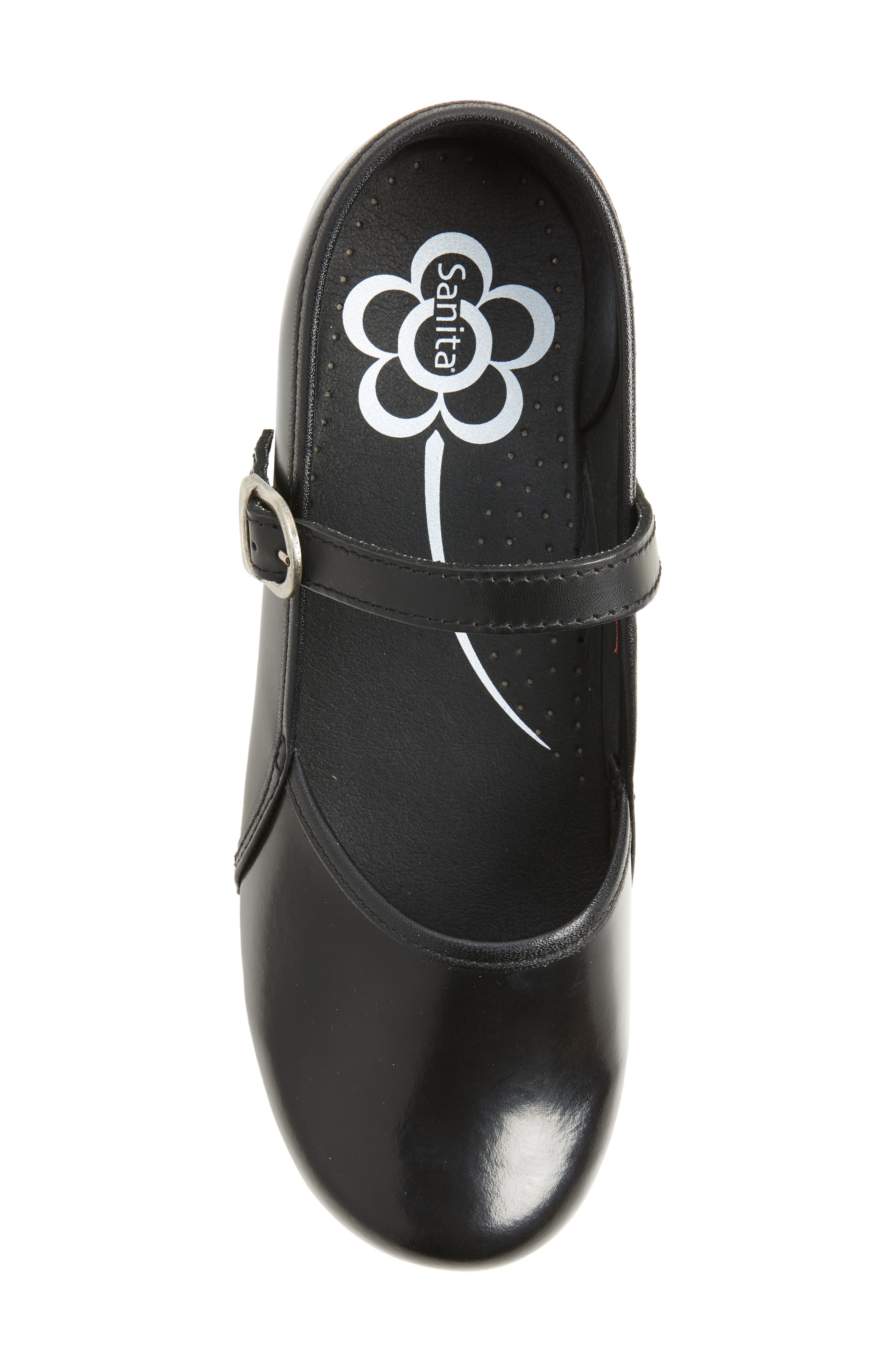 Sanita Clare Mary Jane Clog, Alternate, color, Black-002