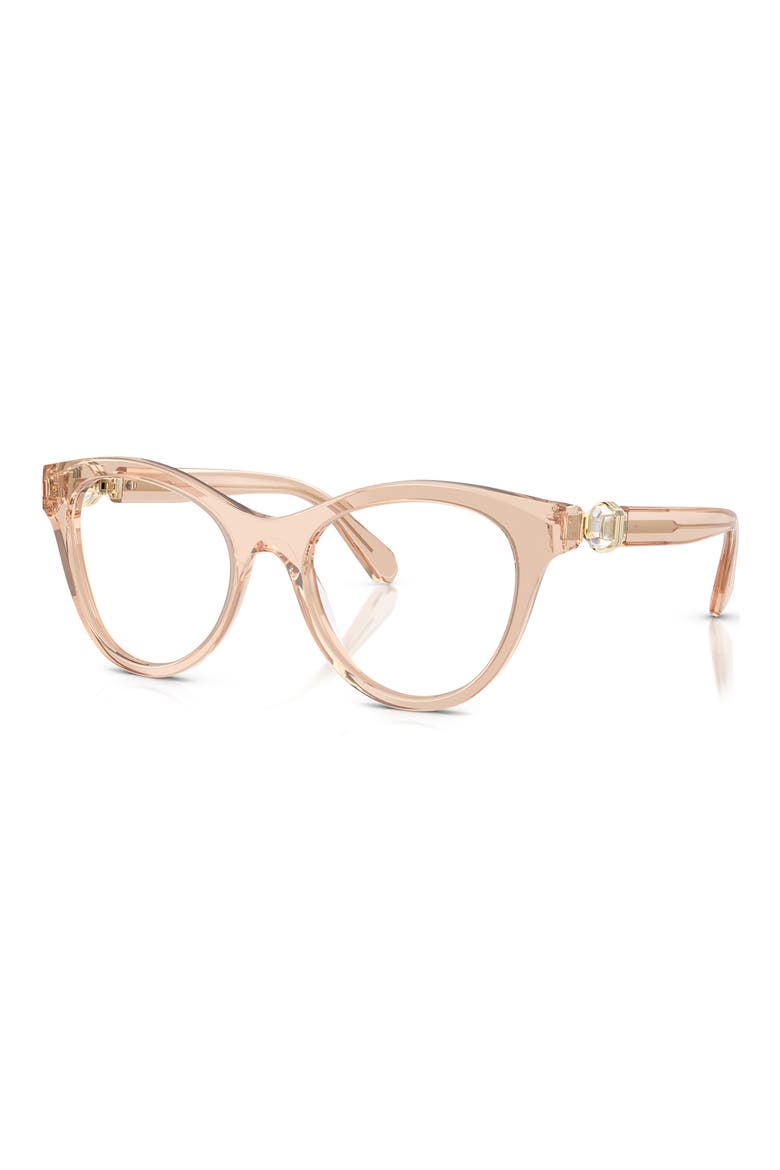 50mm Round Optical Glasses, Alternate, color, BEIGE