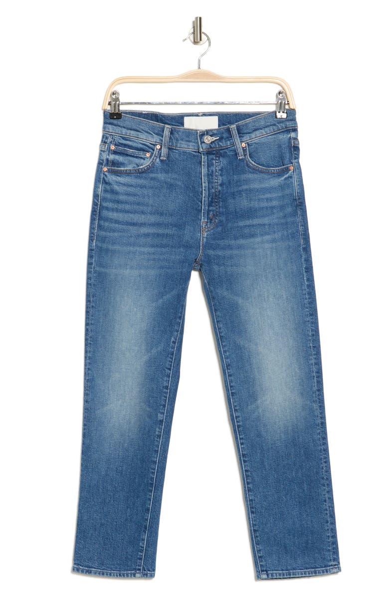 MOTHER The Scrapper High Rise Ankle Crop Jeans, Alternate, color, 