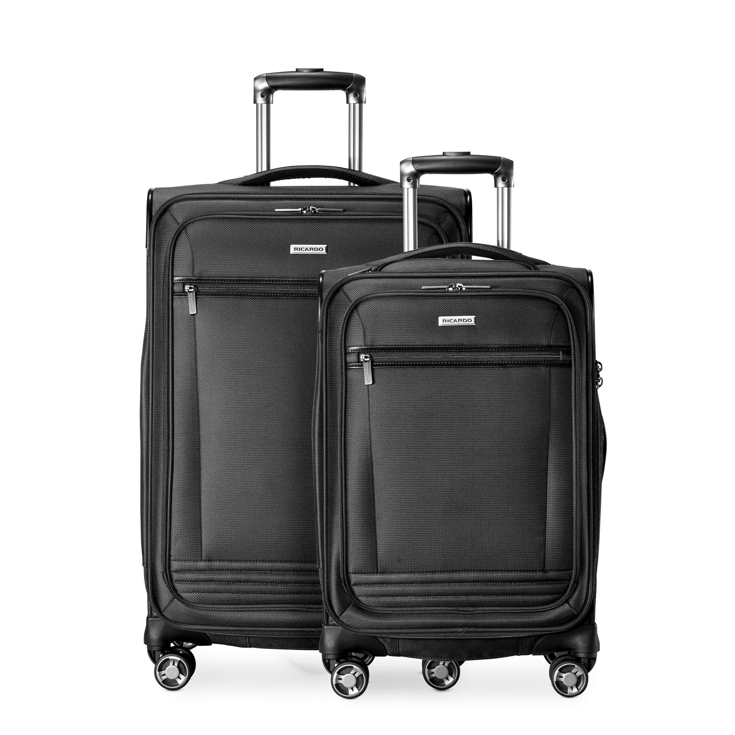Ricardo Beverly Hills Avalon Softside 2 Piece Luggage, Main, color, Black