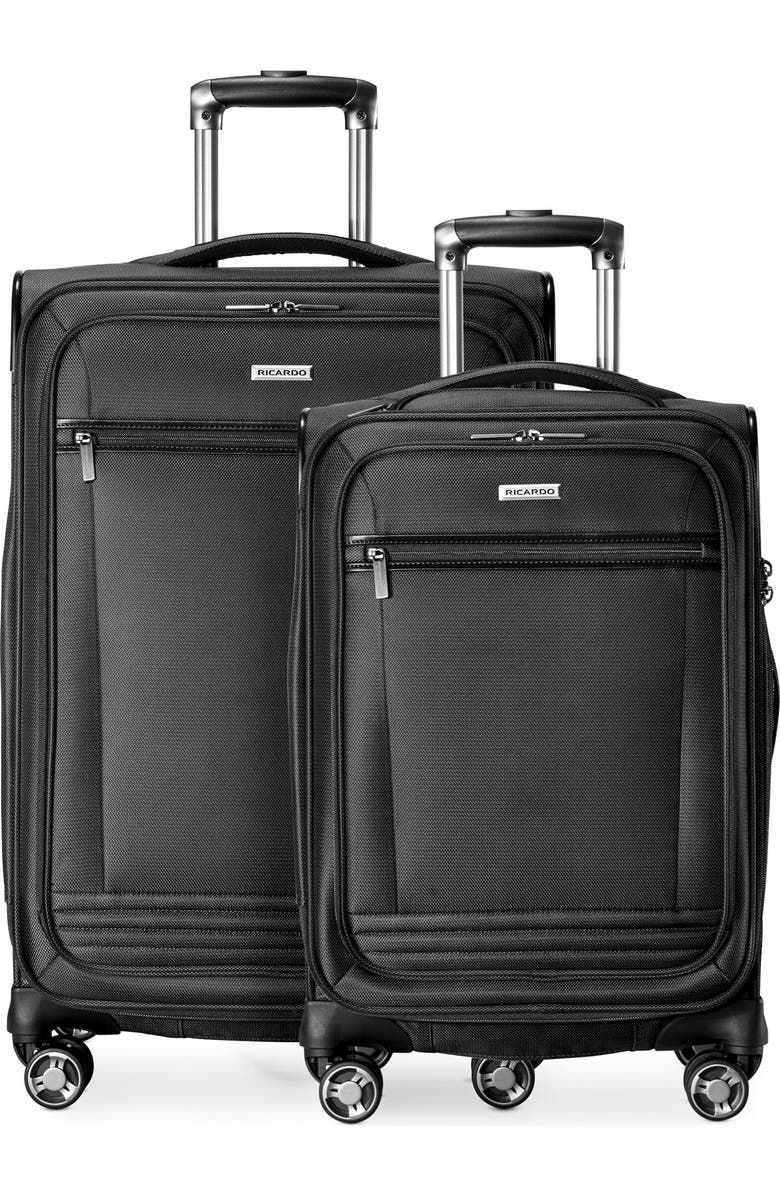Ricardo Beverly Hills Avalon Softside 2 Piece Luggage, Main, color, Black