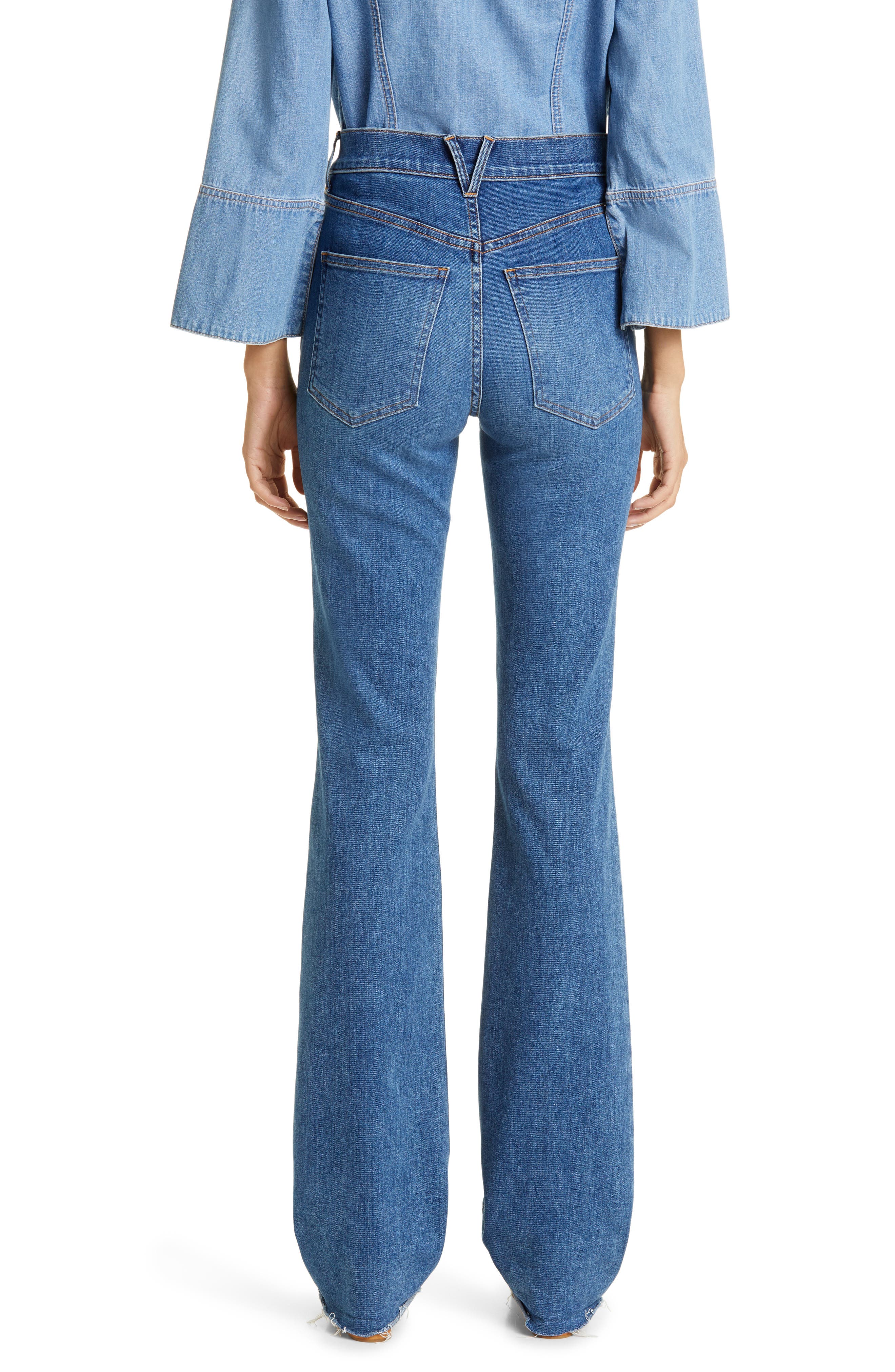 Cameron Raw Hem Bootcut Jeans - image 2