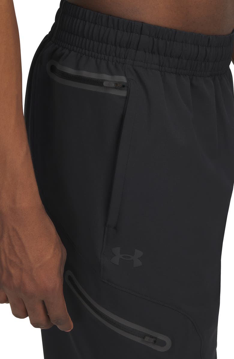 Under Armour Unstoppable Cargo Pants, Alternate, color, Black